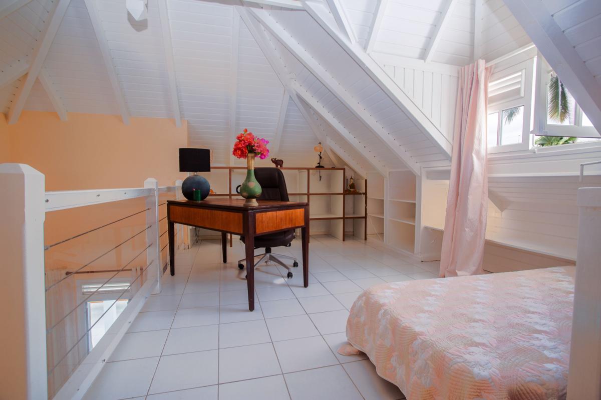 18.Location villa piscine vue mer St François Guadeloupe_Mezzanine